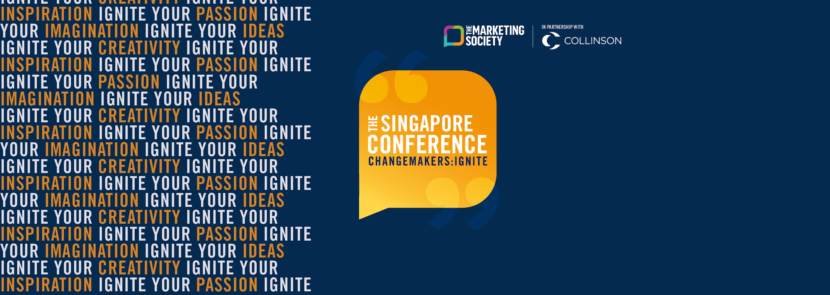 Singapore Conference Changemakers Ignite The Marketing Society